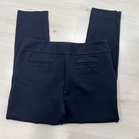 Soft Surroundings Ponte Knit Pants Womens XL TALL Black Pull On Zip Pockets - Picture 7 of 10